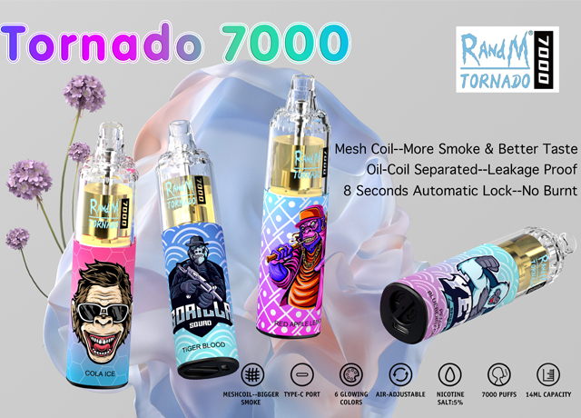 Tornado Vape 7000 Randm Tornado